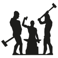 Logo Stiftelsen Tre Smeder SR